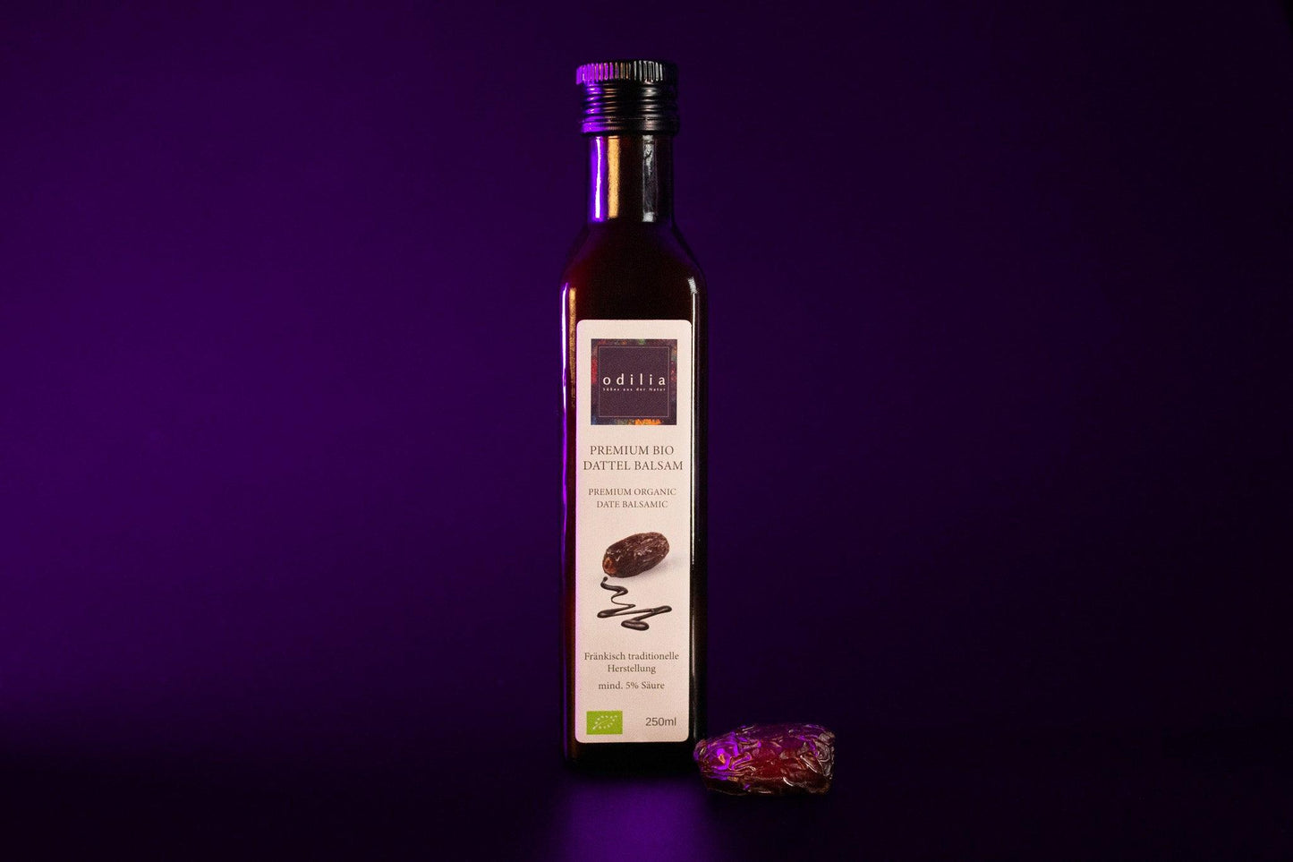 Bio Dattel Balsamico – Fruchtig-milde Verfeinerung für Salate, Käse & mediterrane Speisen