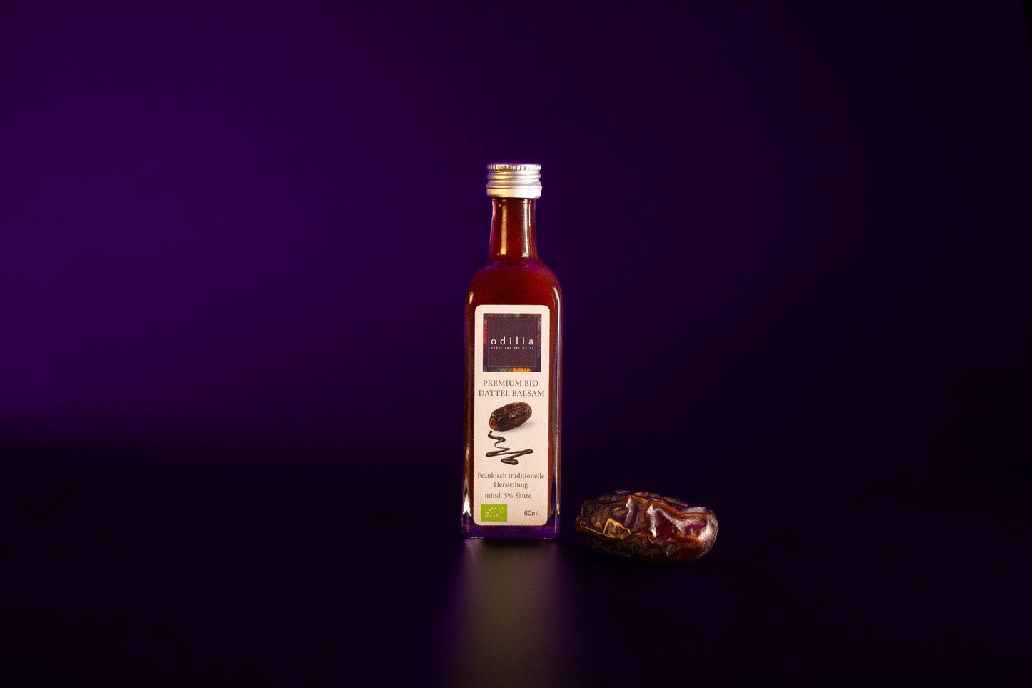 Bio Dattel Balsamico – Feiner Balsam aus Datteln mit natürlicher Süße & milder Säure, perfekt für Dressings & Saucen