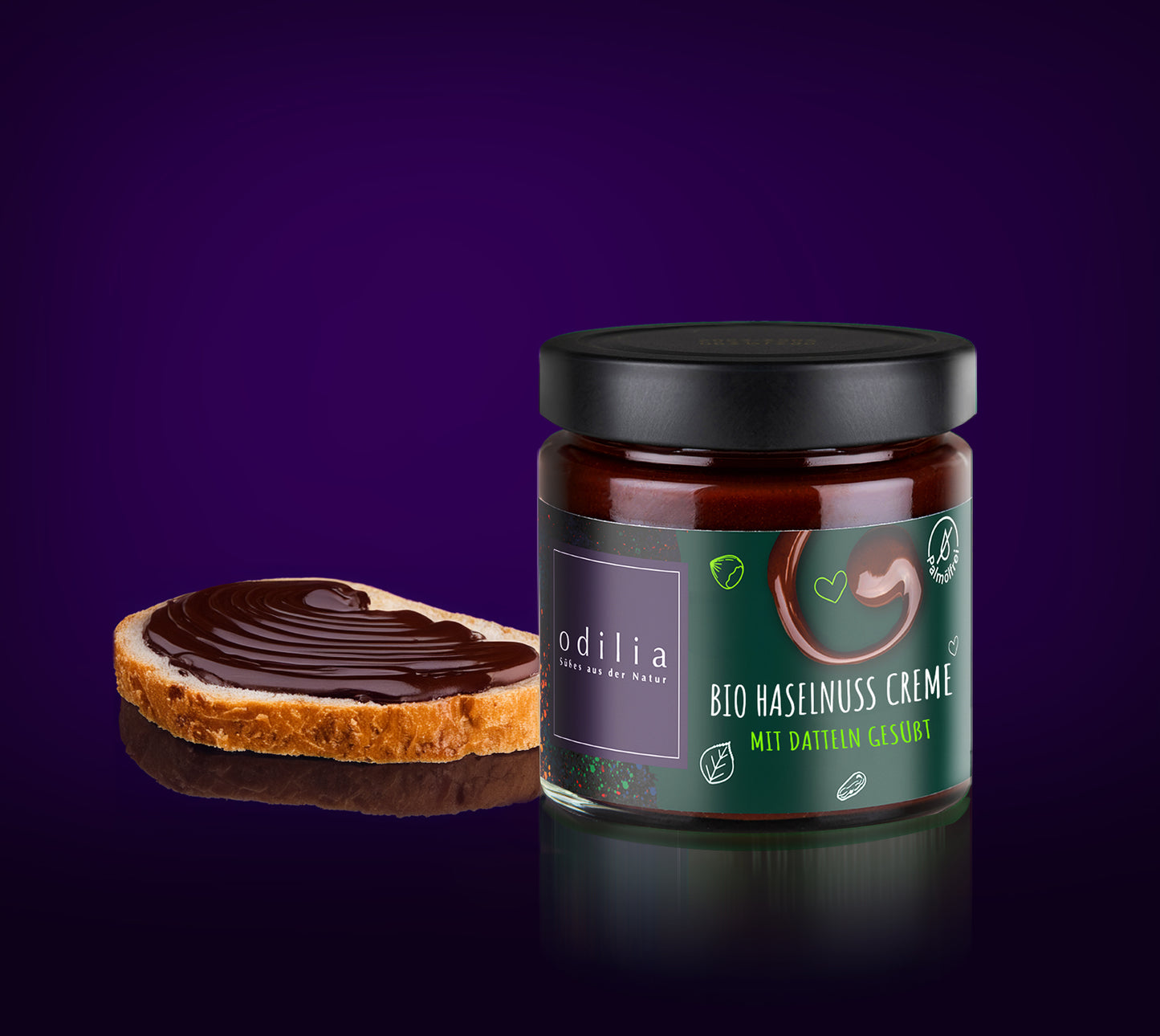 Schoko Haselnuss Dattel Creme – Gesunde Alternative zu Nuss-Nougat-Creme, ohne raffinierten Zucker