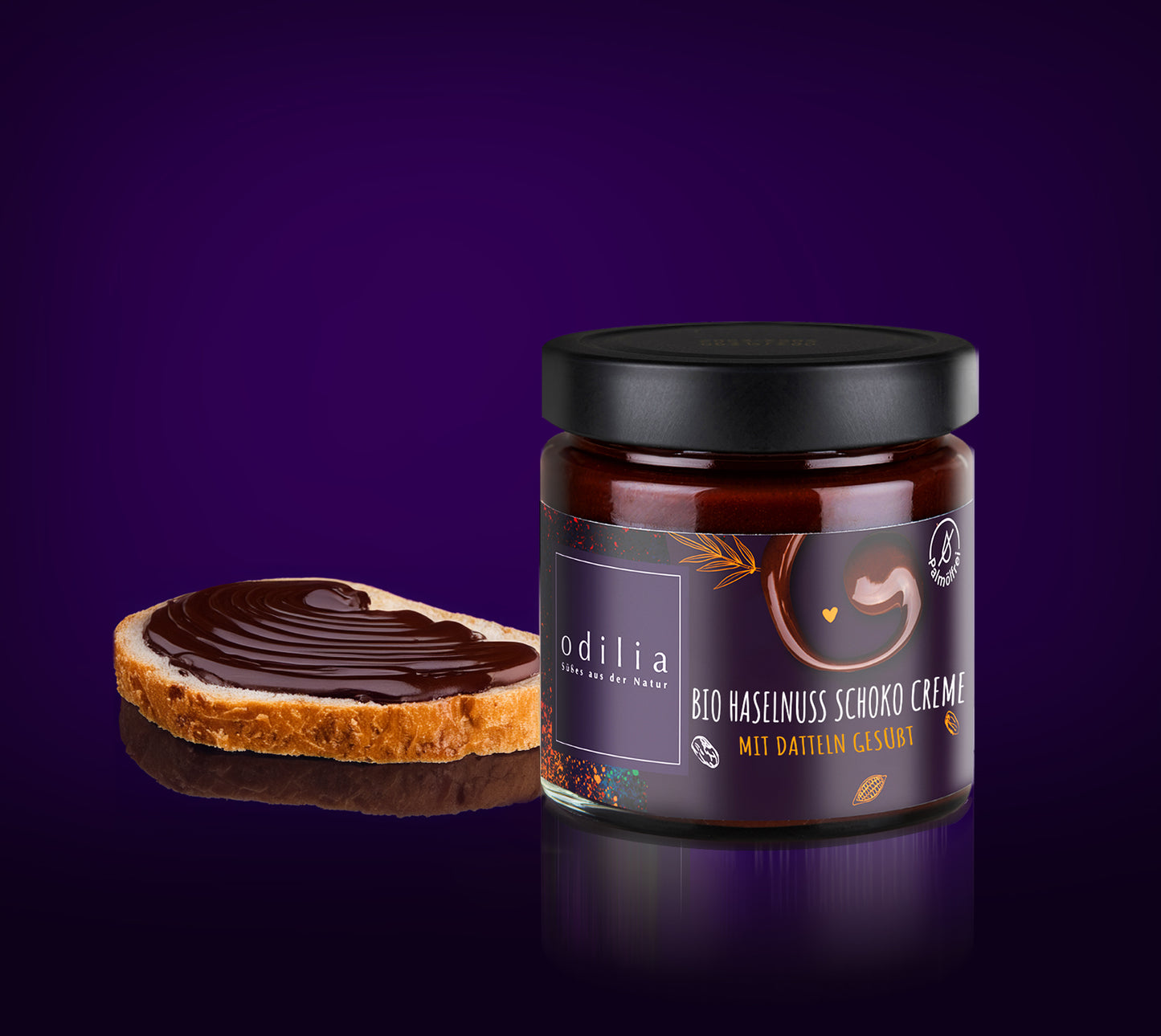 Schoko Haselnuss Dattel Creme – Gesunder Nuss-Nougat-Aufstrich mit natürlicher Süße aus Datteln