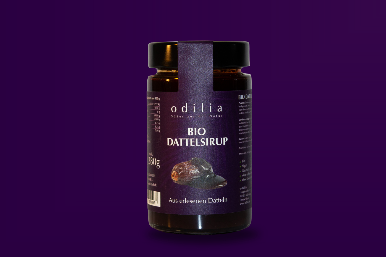 Dattelsirup – Natürliche Süße aus 100 % Datteln, ohne Zuckerzusatz, vegan & bio