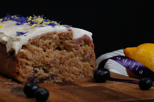 Zitronen-Blaubeer-Kuchen Rezept