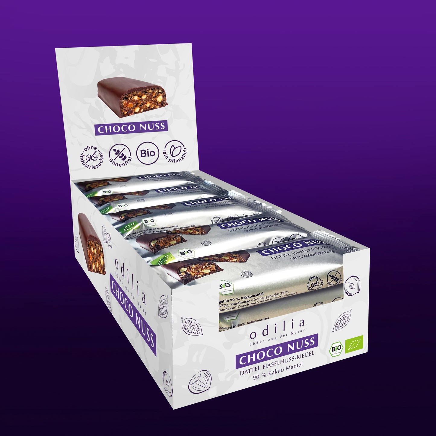 Choko Nuss Bio Dattel-Haselnussriegrl