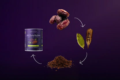 Dattelkaffee mit Kardamom 350g