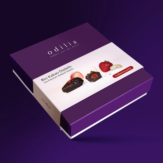 Bio Kakao Datteln - Erdbeerecreme