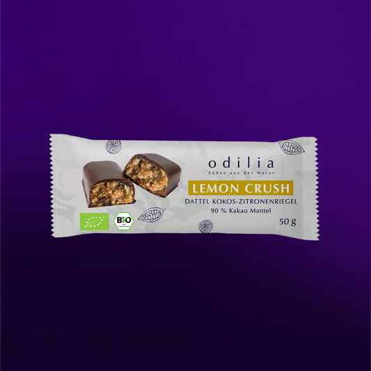 Lemon Crush Dattel-Kokos-Zitronenriegl