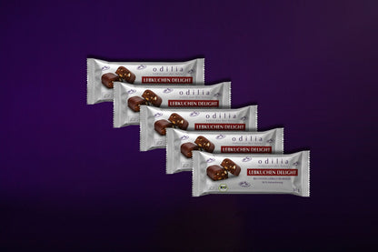 Lebkuchen Delight -Bio Lebkuchenriegel mit Schokolade