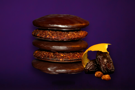Sortierte Lebkuchen – Mischung aus Lebkuchen Natur & schokoliert mit Dattelsüße, ohne Zuckerzusatz