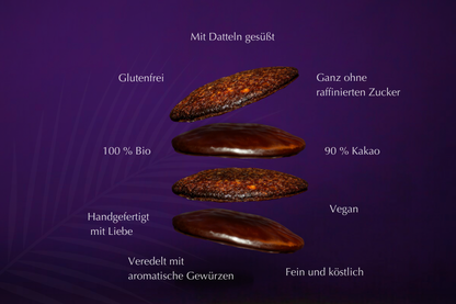 Handgemachte Lebkuchen-Mischung – Feine Lebkuchen Natur & mit Schokolade, bio & vegan