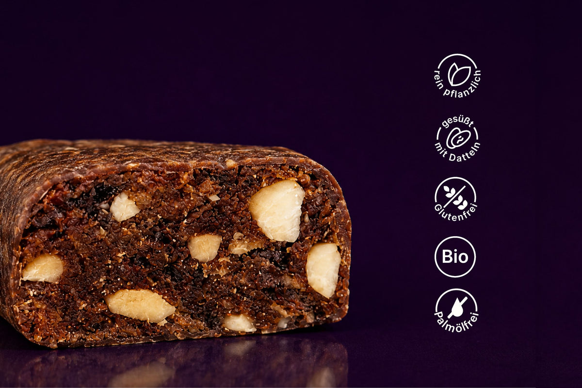 Lebkuchen Bites- Bio Dattellebkuchenriegel