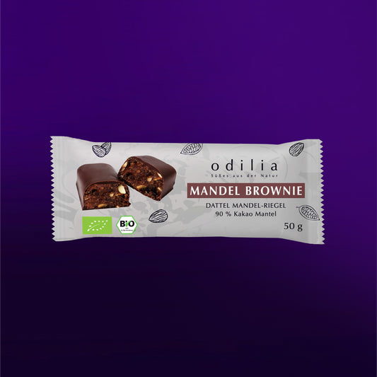 Mandel Brownie Bio Dattel-Mandelriegrl