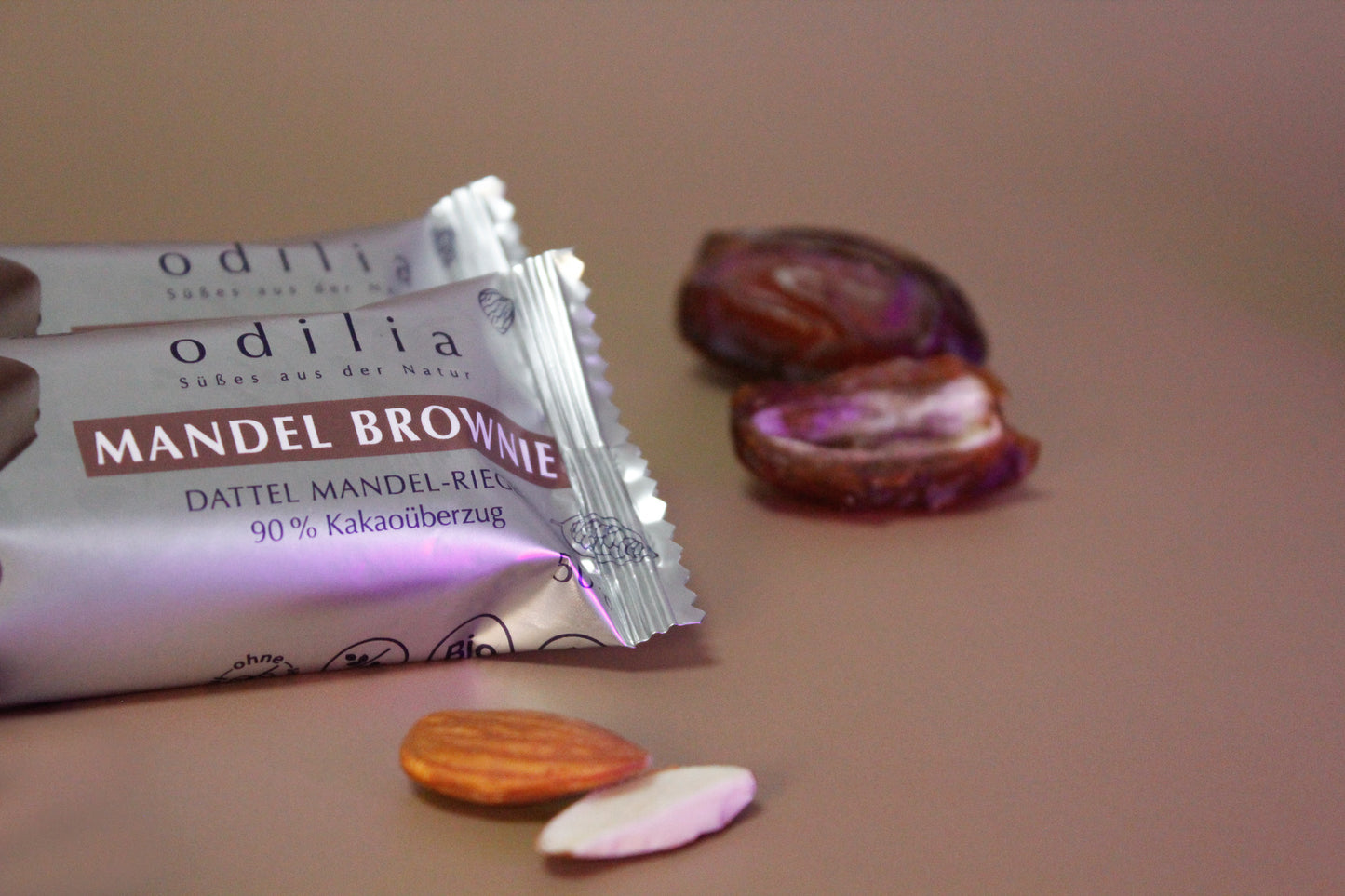 Mandel Brownie Bio Dattel-Mandelriegrl