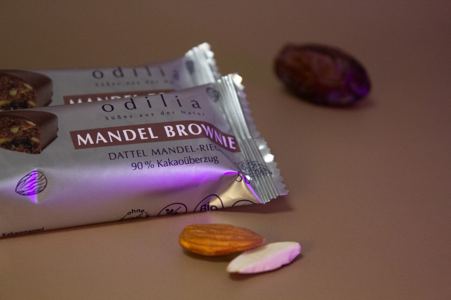 Mandel Brownie Bio Dattel-Mandelriegrl
