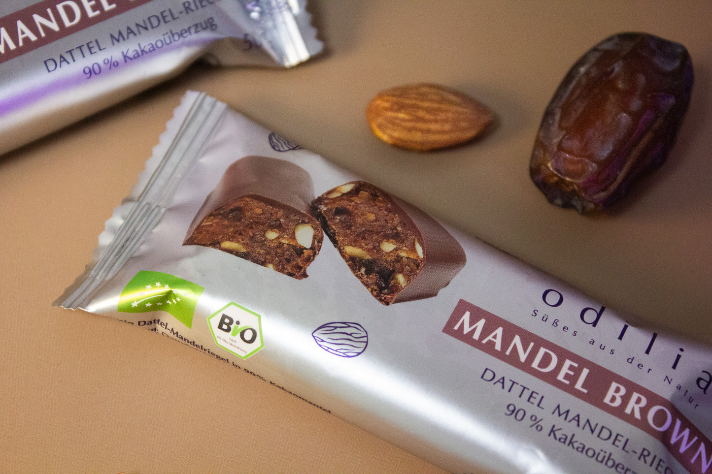 Mandel Brownie Bio Dattel-Mandelriegrl