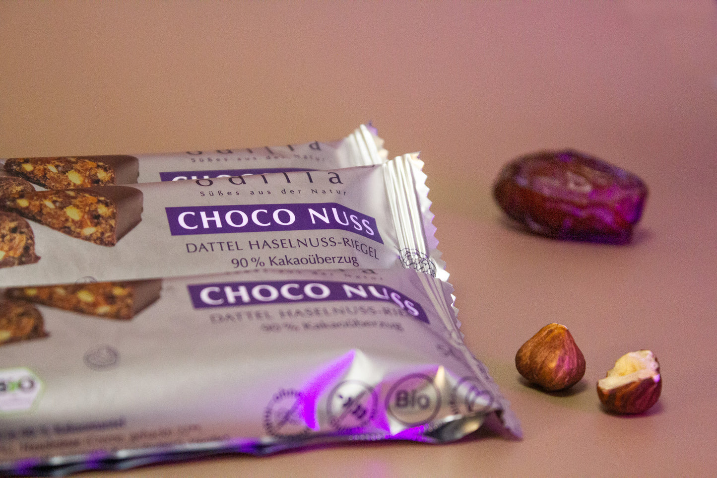 Choko Nuss Bio Dattel-Haselnussriegrl