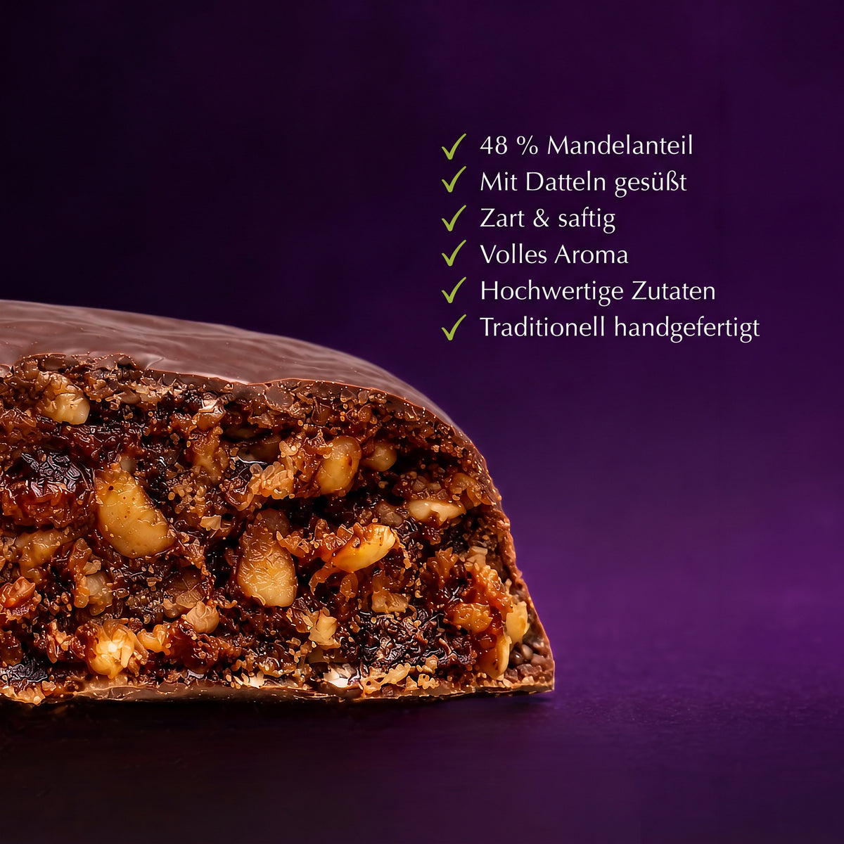 Bio Mandel-Elisenlebkuchen – mit Datteln gesüßt