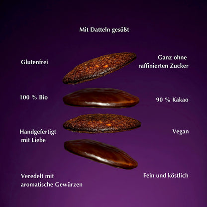 Bio Mandel-Elisenlebkuchen – mit Datteln gesüßt