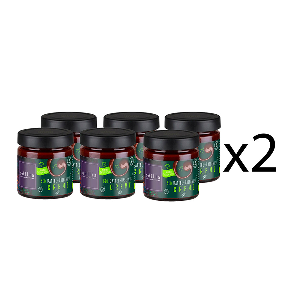 Dattel Haselnuss Creme