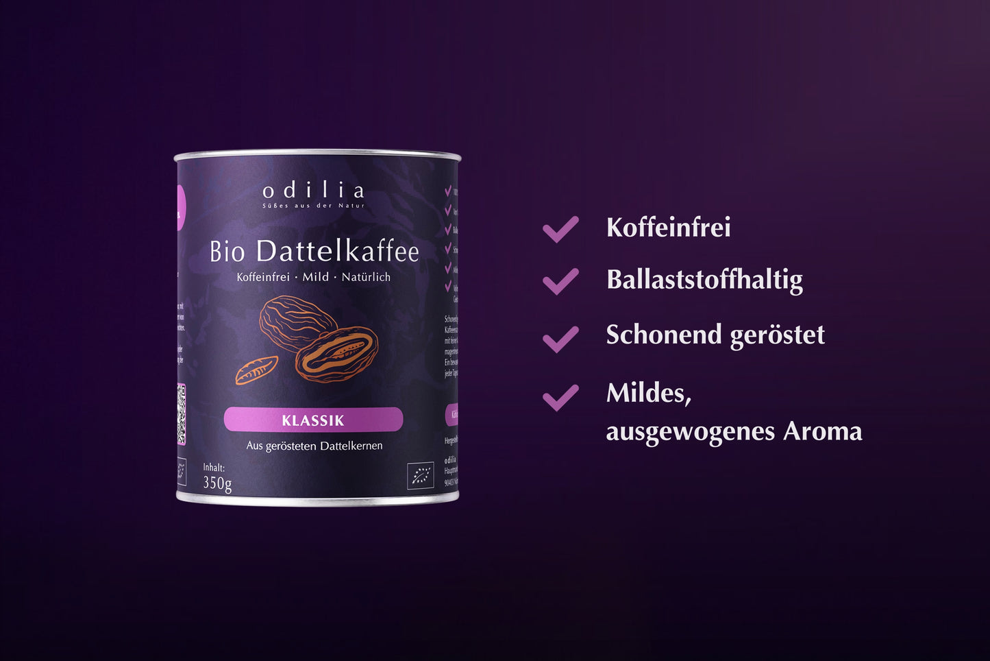 Dattelkaffee Klassik 350g