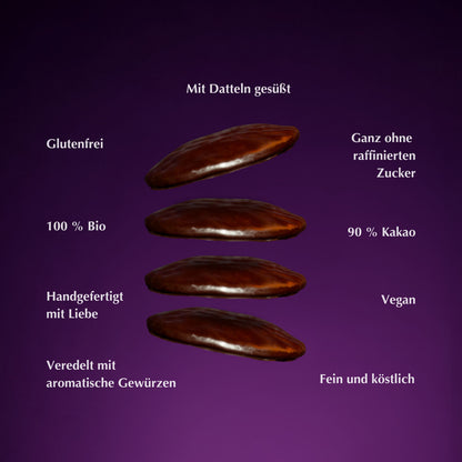 Bio Elisen Lebkuchen Schokoliert (400g) - glutenfrei
