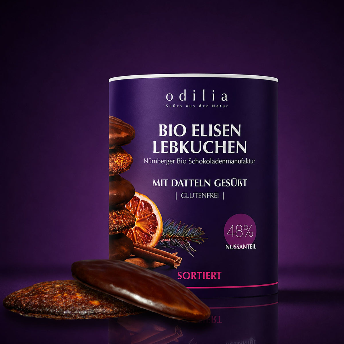 Bio Elisen Dattel-Lebkuchen Sortiert (380g) - glutenfrei